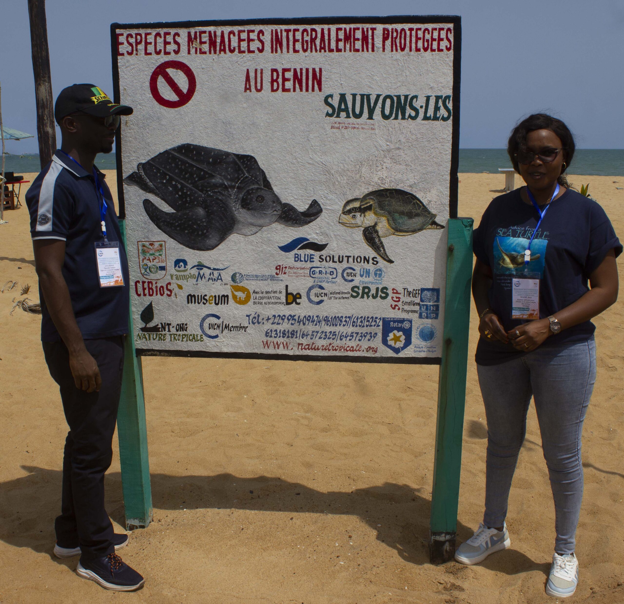 UICN-PACO/PAPBio: Protection des tortues marines en Afrique de l’ouest: les experts ouest-Africains sur le terrain à Cotonou
