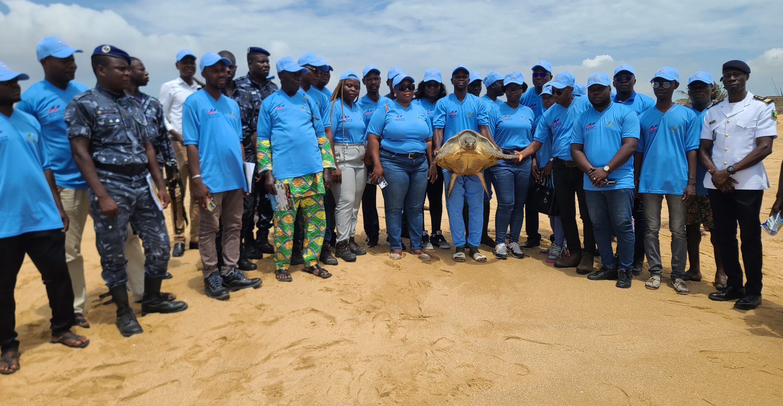 Bénin: Protection des tortues marines dans les AMP : SOGEA-SATOM accompagne Nature Tropicale ONG et des ONG spécialisées ACTION Plus, AMSHART dans leurs missions